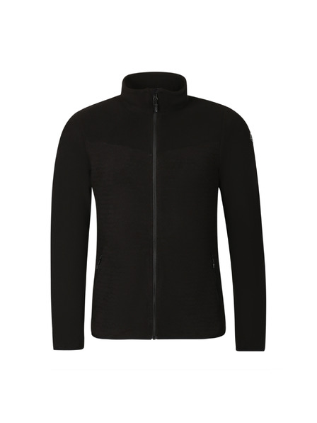 ALPINE PRO Hanorac fleece pentru bărbați ALPINE PRO SIUS 3 negru