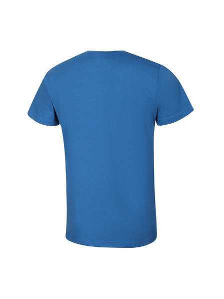 ALPINE PRO Tricou bărbătesc din material rezistent la șifonare ALPINE PRO NOGER ocean nocturn