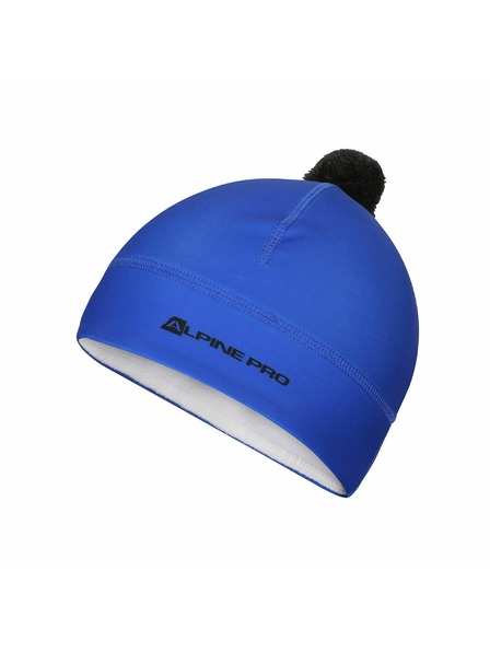ALPINE PRO Cască funcțională cu pompom ALPINE PRO ABERE dazzling blue