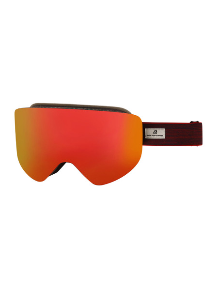 ALPINE PRO Ochelari de schi ALPINE PRO HELLQE olympic red