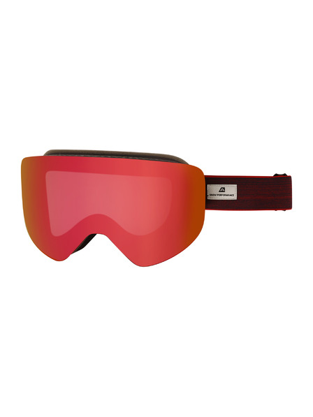 ALPINE PRO Ochelari de schi ALPINE PRO HELLQE olympic red
