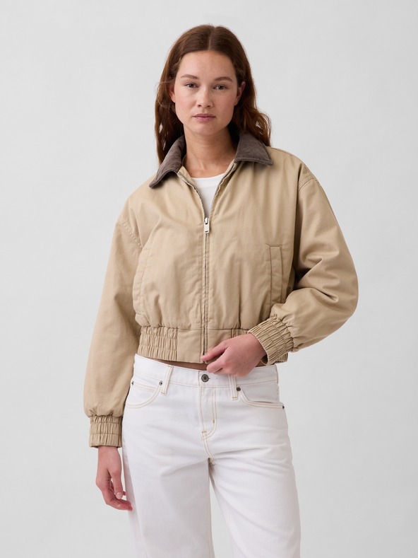 GAP Geacă bomber oversize din bumbac GAP