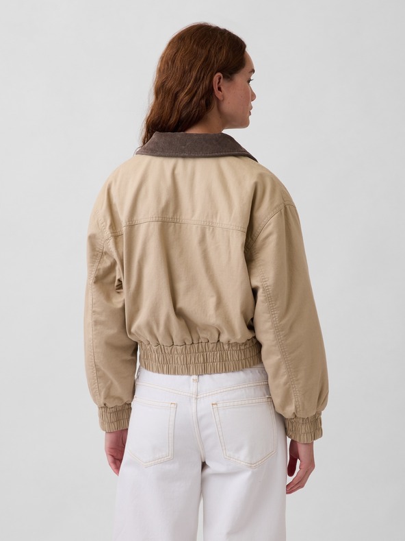 GAP Geacă bomber oversize din bumbac GAP