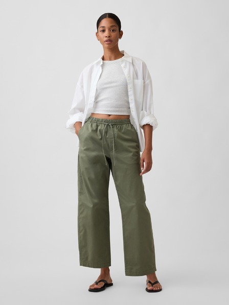 GAP Pantalon khaki High Rise Easy Barrel GAP