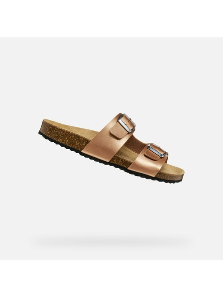 Geox Sandale damen maro deschis Geox Brionia