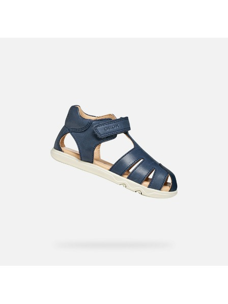 Geox Sandale barefoot băieți albastru închis Geox Sandal Steppieup B