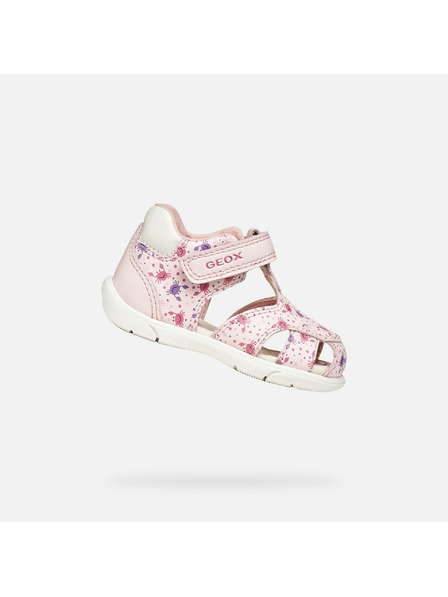 Geox Sandale pentru primii pași fete roz deschis Geox Sandal Zapito