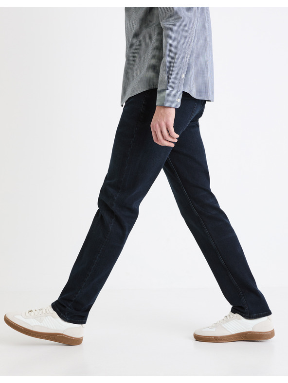 Celio Blugi pentru bărbați cu croială dreaptă gri închis Celio C15