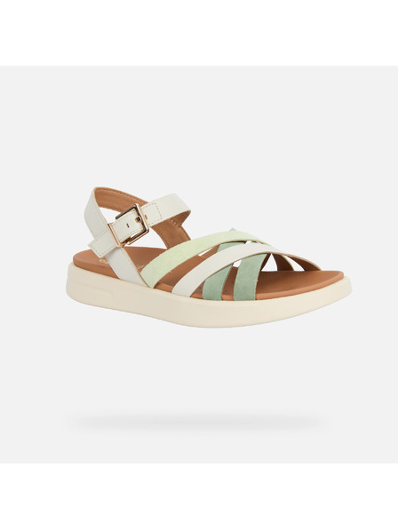 Geox Sandale cremă pentru femei Geox Xand 2S