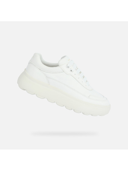 Geox Adidași Geox Spherica Ec4.1 albi pentru femei