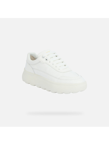 Geox Adidași Geox Spherica Ec4.1 albi pentru femei