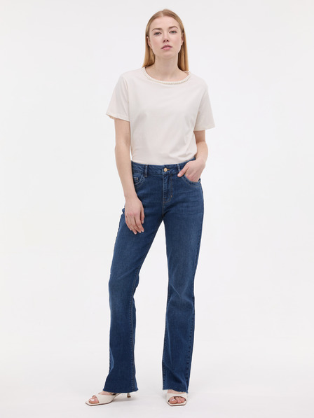 Orsay Tricou crem de damă cu aplicație ORSAY