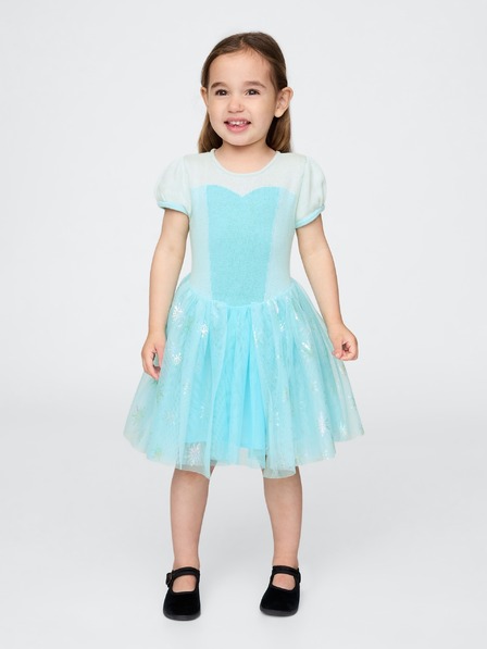 GAP Baby rochie din tul Gap & Disney Princess Elsa GAP