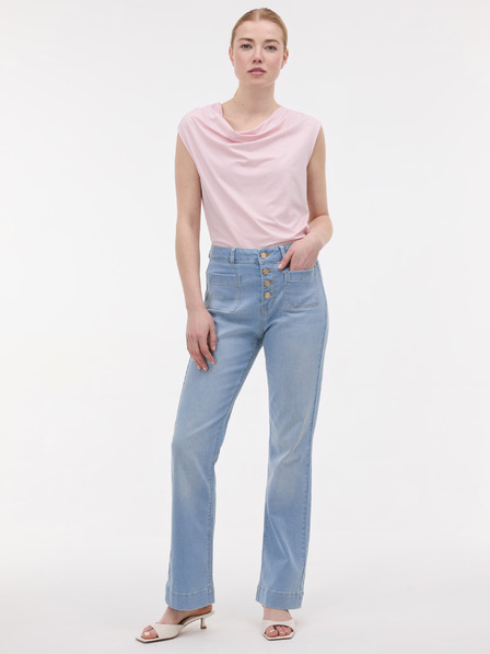 Orsay Tricou roz deschis pentru femei fără mâneci ORSAY