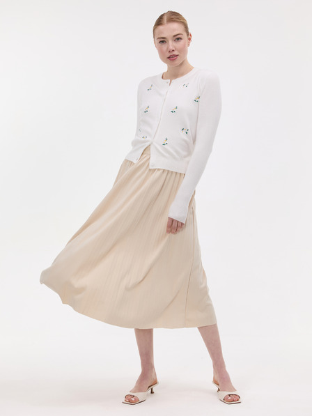 Orsay Fustă midi bej pentru femei ORSAY