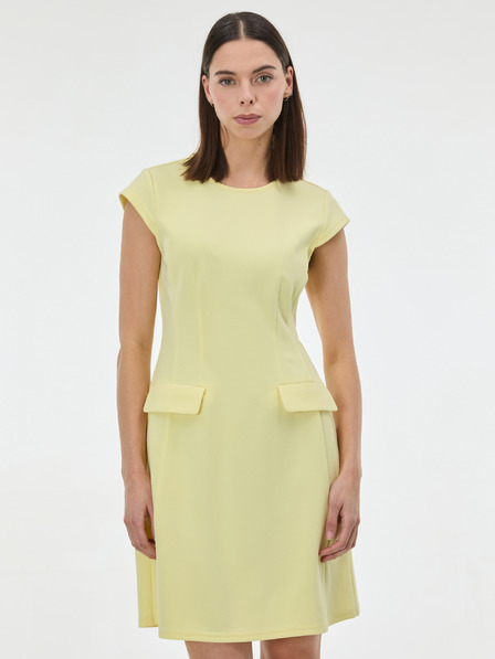 Orsay Rochie galbenă pentru femei până la genunchi ORSAY