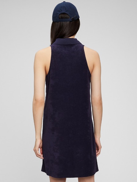 GAP Rochie frotir cu dungi și guler GAP