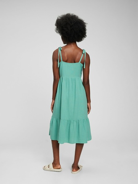 GAP Rochie midi din muselină creponată GAP