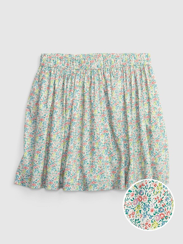 GAP Fustă cu model floral pentru copii GAP