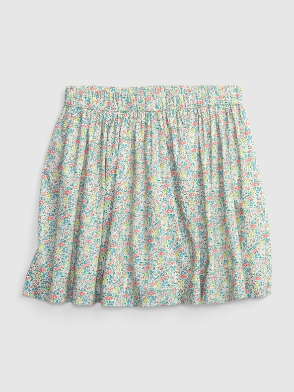 GAP Fustă cu model floral pentru copii GAP