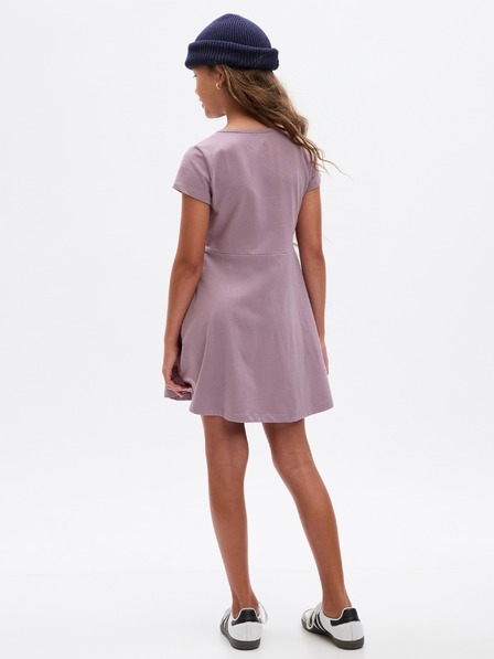 GAP Rochie cu logo metalic pentru copii GAP