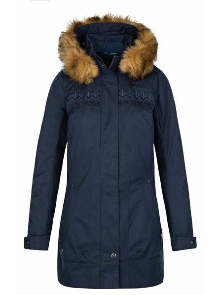 Kilpi Palton de iarnă albastru închis pentru femei Kilpi PERU-W