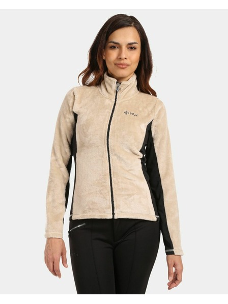 Kilpi Hanorace fleece pentru femei Kilpi SKATHI-W Bej