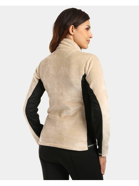 Kilpi Hanorace fleece pentru femei Kilpi SKATHI-W Bej