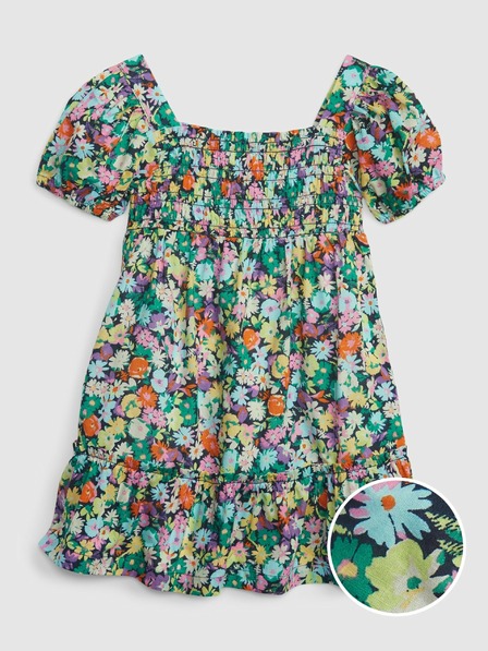 GAP Baby rochie cu imprimeu floral GAP
