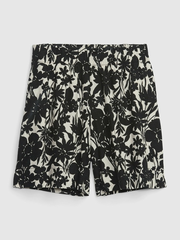 GAP Șorturi cu model din amestec de in GAP