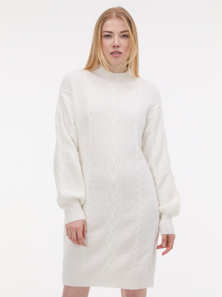 Orsay Rochie pulover crem pentru femei ORSAY