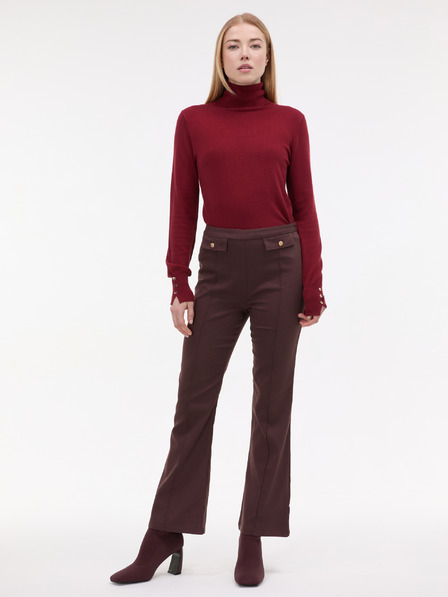 Orsay Pantaloni bootcut maro pentru femei ORSAY