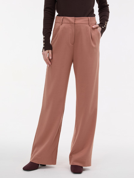 Orsay Pantaloni largi maro deschis pentru femei ORSAY