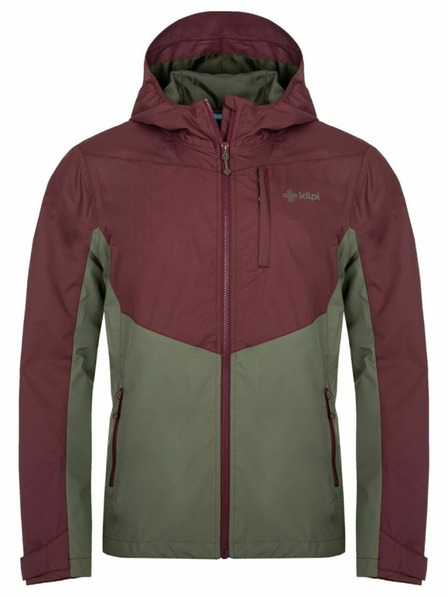 Kilpi Jachetă de exterior kaki și burgundy pentru bărbați Kilpi SONNA-M