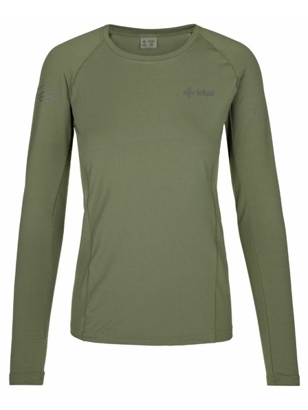 Kilpi Tricou funcțional kaki pentru femei Kilpi LINA