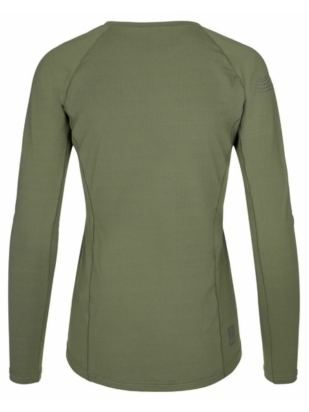 Kilpi Tricou funcțional kaki pentru femei Kilpi LINA