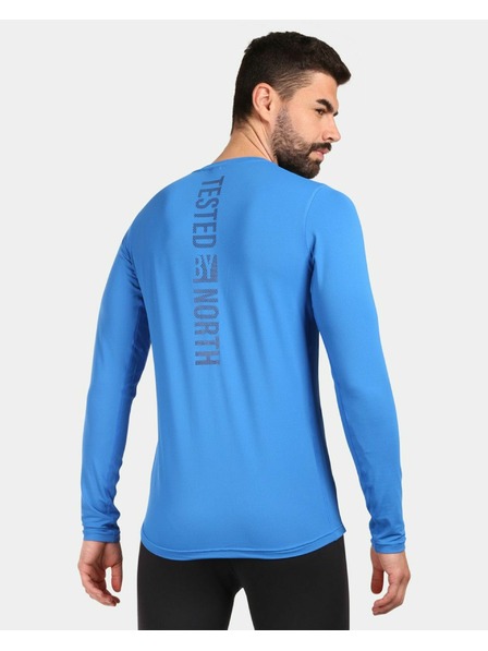 Kilpi Tricou funcțional cu mânecă lungă pentru bărbați Kilpi SPOLETO-M Albastru