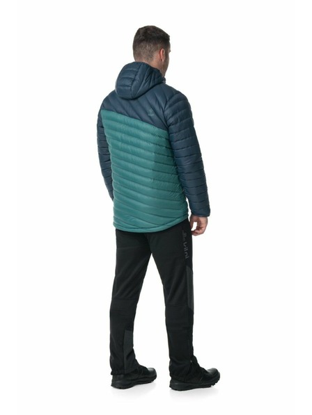 Kilpi Jachetă neagră cu puf pentru bărbați Kilpi PYRAMIDEN-M