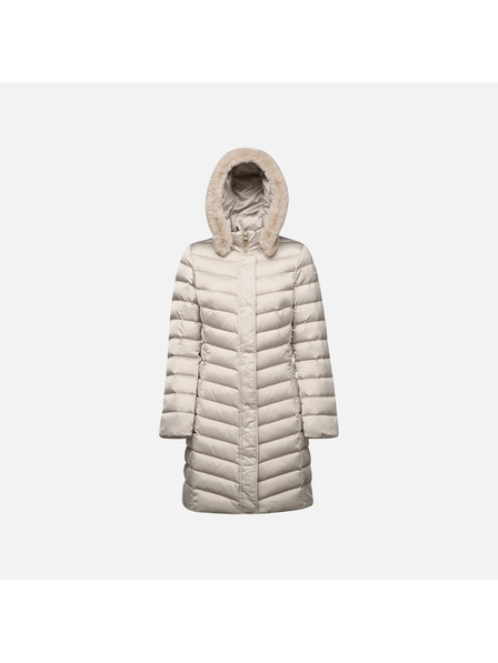 Geox Geox Bettanie jachetă matlasată bej pentru femei