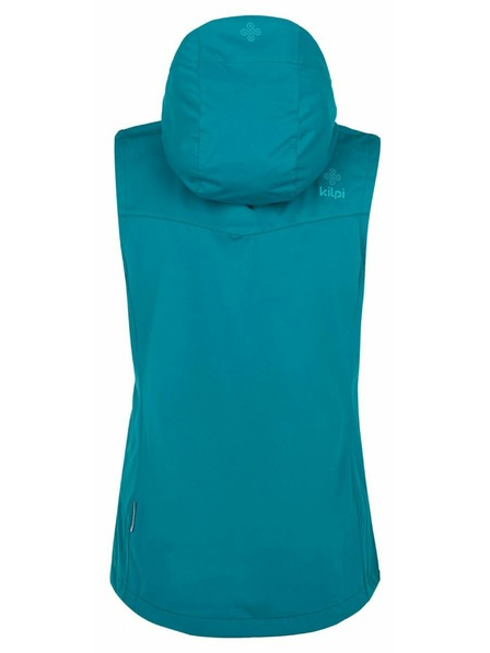 Kilpi Vestă softshell Petrol pentru femei Kilpi Monilea-W