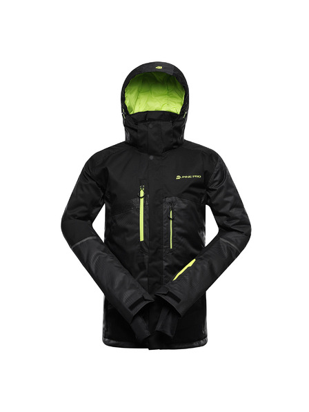 ALPINE PRO Jachetă de schi bărbați cu membrană ptx snow ALPINE PRO DEAR 2 negru