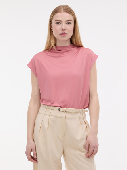 Orsay Tricou roz cu mânecă scurtă pentru femei ORSAY