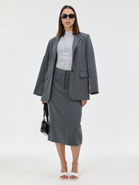 Orsay Fustă midi gri pentru femei ORSAY