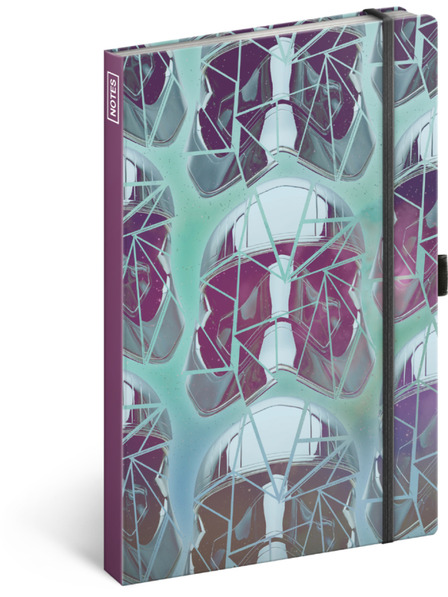NOTIQUE NOTIQUE Notes Star Wars liniat, 13 x 21 cm