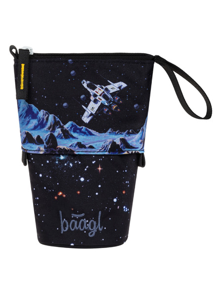 BAAGL  BAAGL Penar școlar Suport creioane Pixel Space GRS