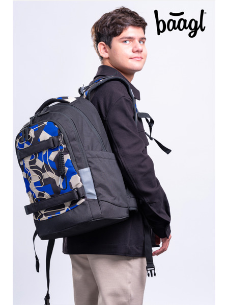 BAAGL  BAAGL SET 3 Skate Max Variety: rucsac, penar, sac GRS