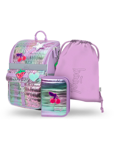 BAAGL  BAAGL SET 3 Zippy Lavender: geanta, penar, sac