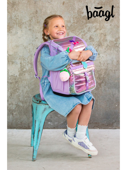 BAAGL  BAAGL SET 3 Zippy Lavender: geanta, penar, sac