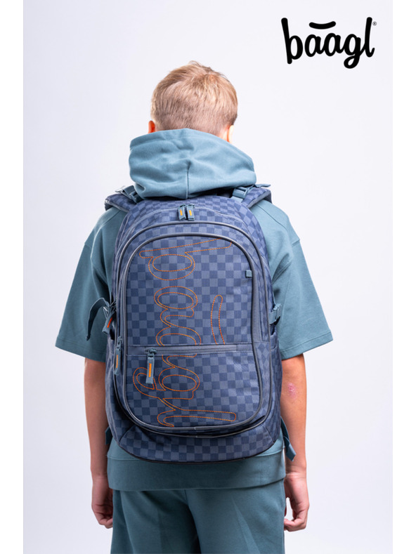 BAAGL  BAAGL Rucsac scolar Core Ska albastru GRS