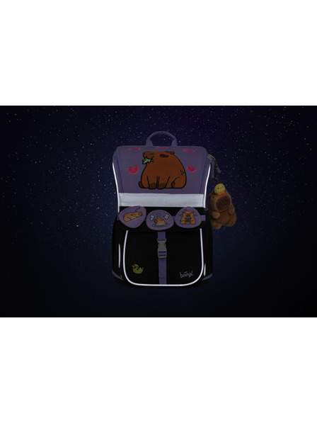 BAAGL  BAAGL Geantă școlară Zippy Capybara